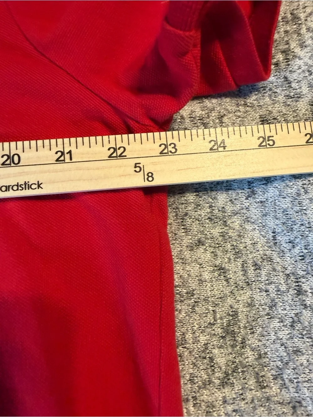 Polo by‎ Ralph Lauren Classic Red Men's Polo Shirt size XL custom slim fit